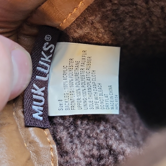 Muk Luks Women's Winter Boots Size 8 - Picture 6 of 7